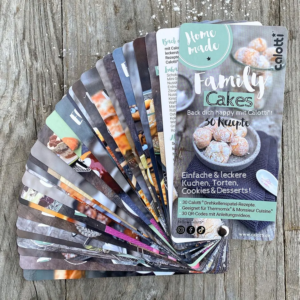Family Cakes Backfächer mit 30 Rezepten – Produktbild 3