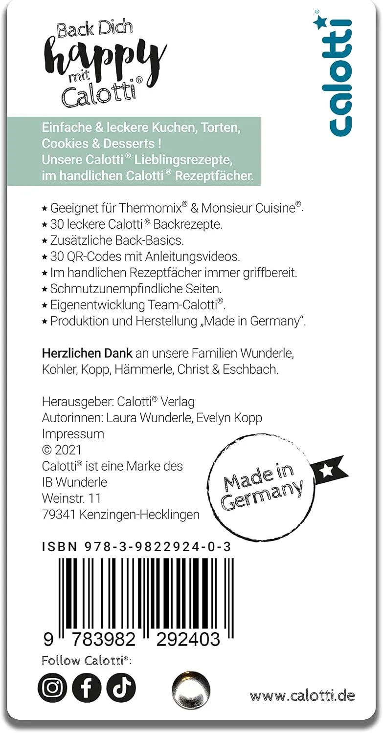 Family Cakes Backfächer mit 30 Rezepten – Produktbild 7