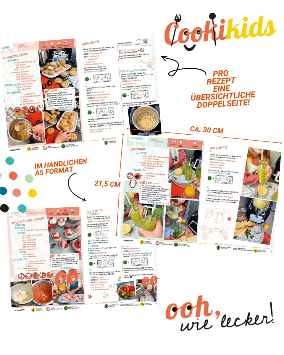 Cookikids® für den TM6® – Mini-Format A5 – Produktbild 6