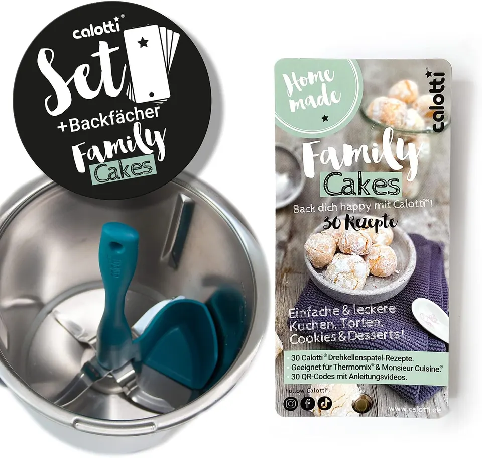 Sparsets Drehkellenspatel + Backfächer & Geschenkset Backen – Produktbild 2