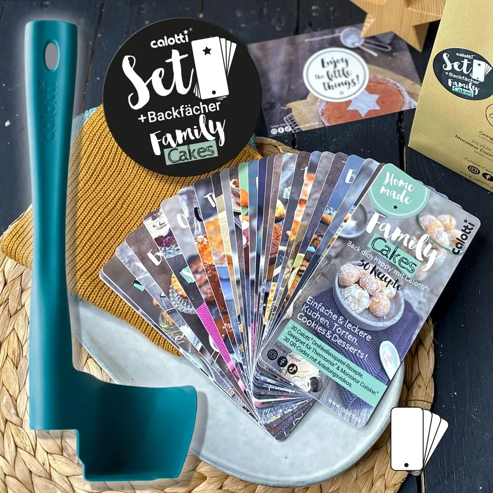 Sparsets Drehkellenspatel + Backfächer & Geschenkset Backen – Produktbild 5