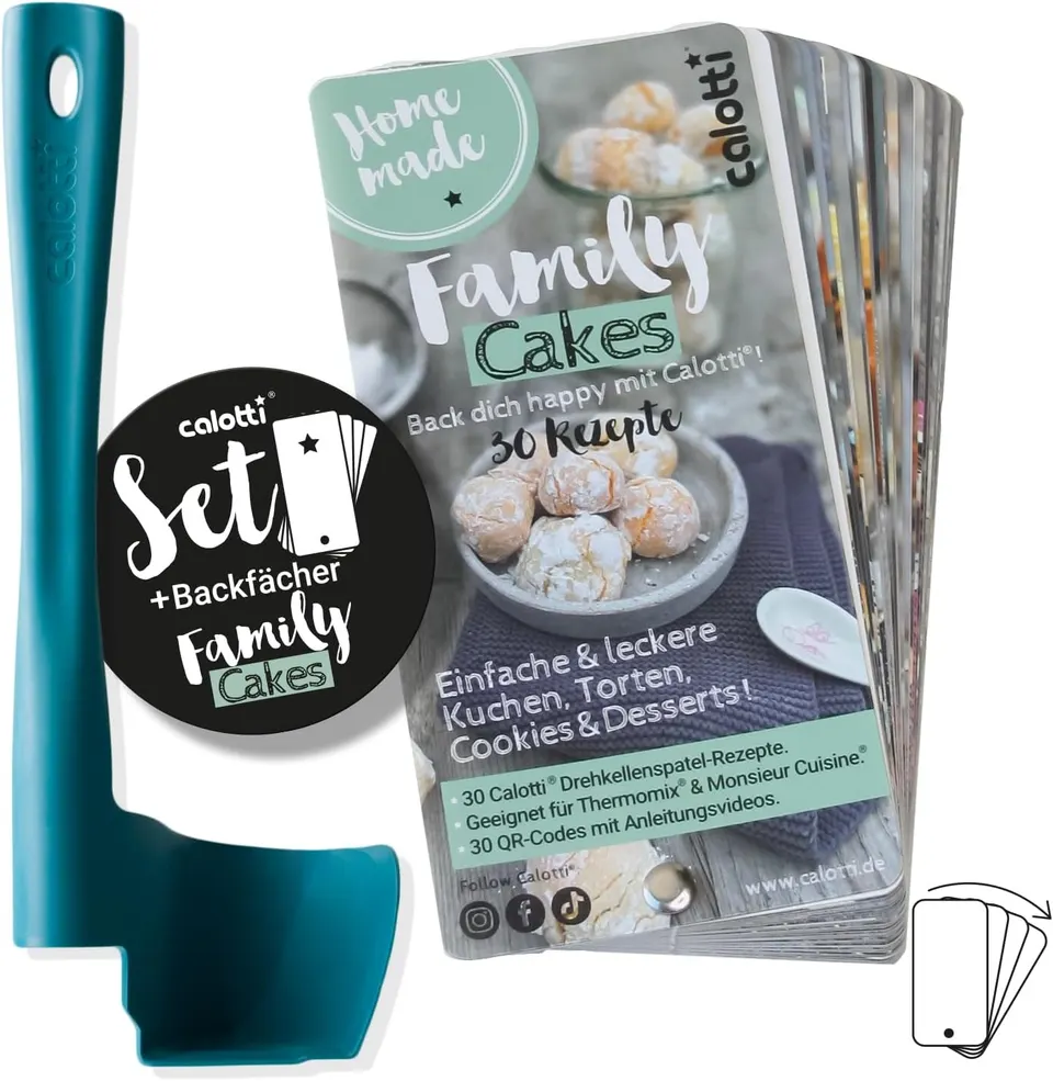 Sparsets Drehkellenspatel + Backfächer & Geschenkset Backen – Produktbild 6