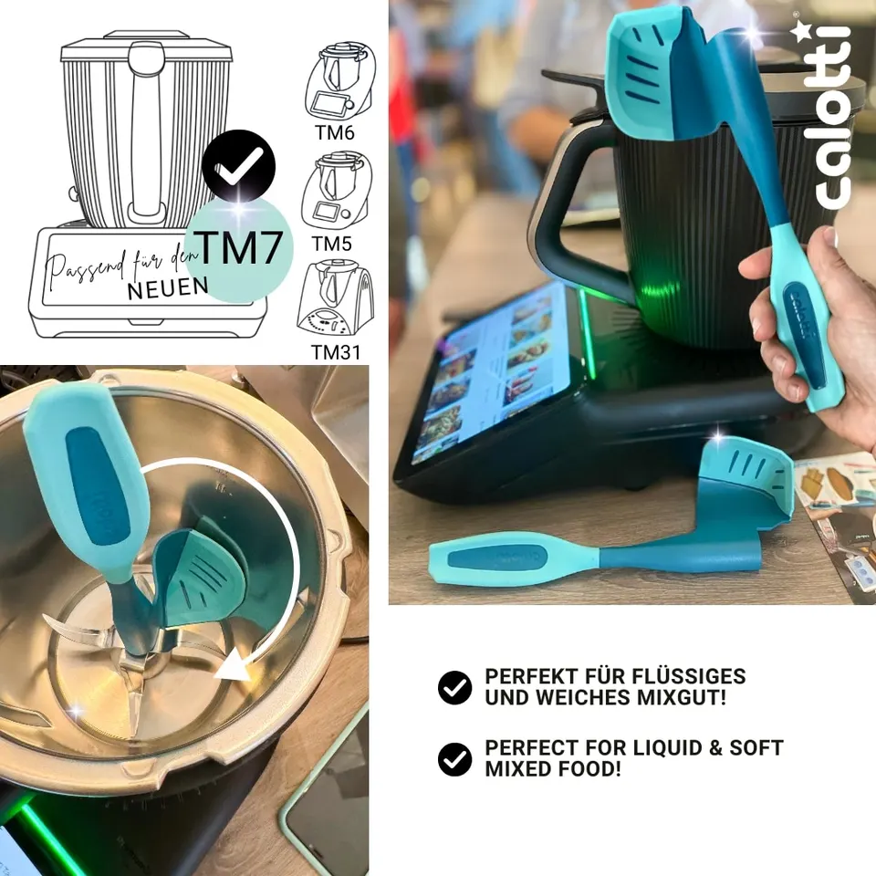 Drehkellenspatel SILIKON+ für Thermomix® – Produktbild 4