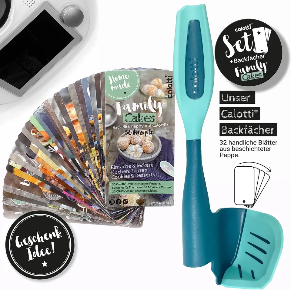 Sparsets Drehkellenspatel + Backfächer & Geschenkset Backen – Produktbild 5