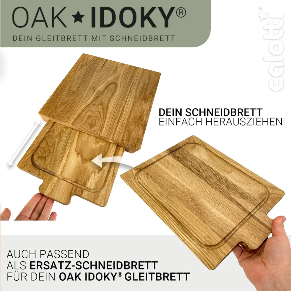 Deska do krojenia V2 do desek ślizgowych Oak IDOKY® – także osobno – zdjęcie produktu 9