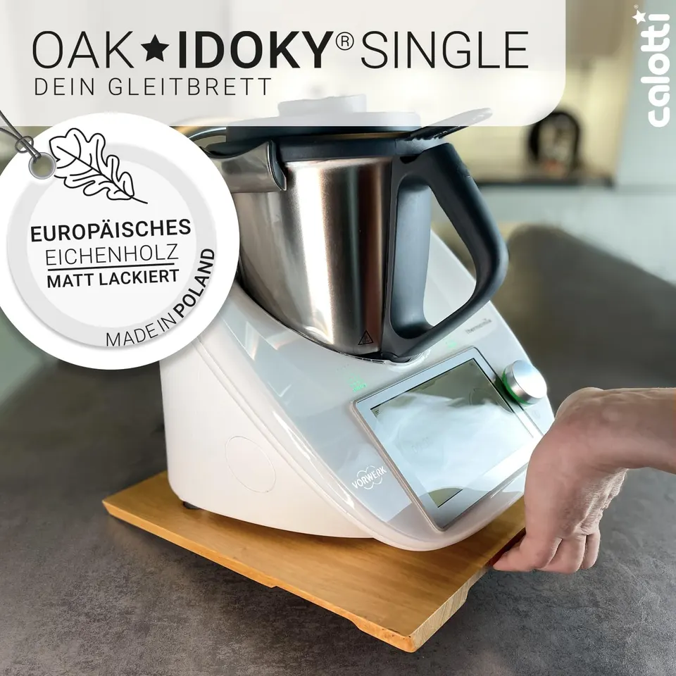 Oak IDOKY® SINGLE Gleitbrett aus Eichenholz – Produktbild 8