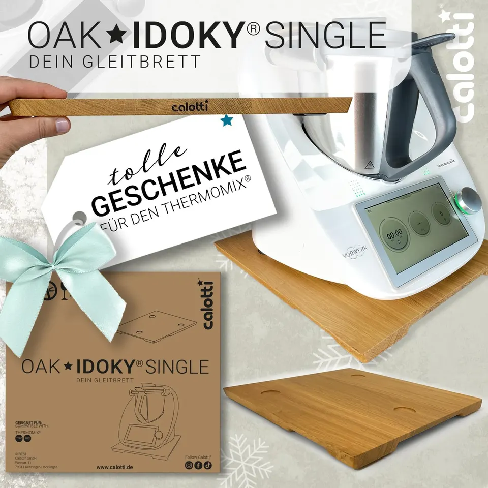 Oak IDOKY® SINGLE Gleitbrett aus Eichenholz – Produktbild 9