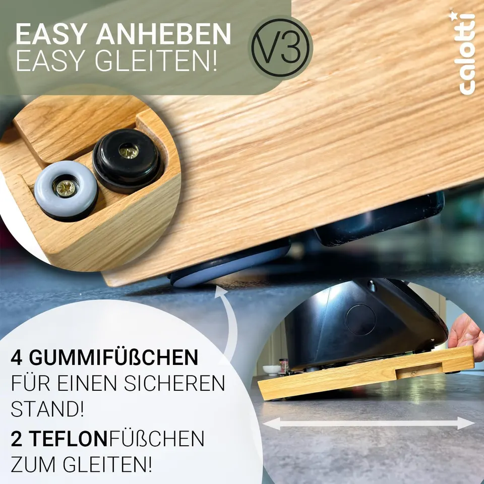 Oak IDOKY® V3 deska ślizgowa ze zintegrowaną deską do krojenia – zdjęcie produktu 8