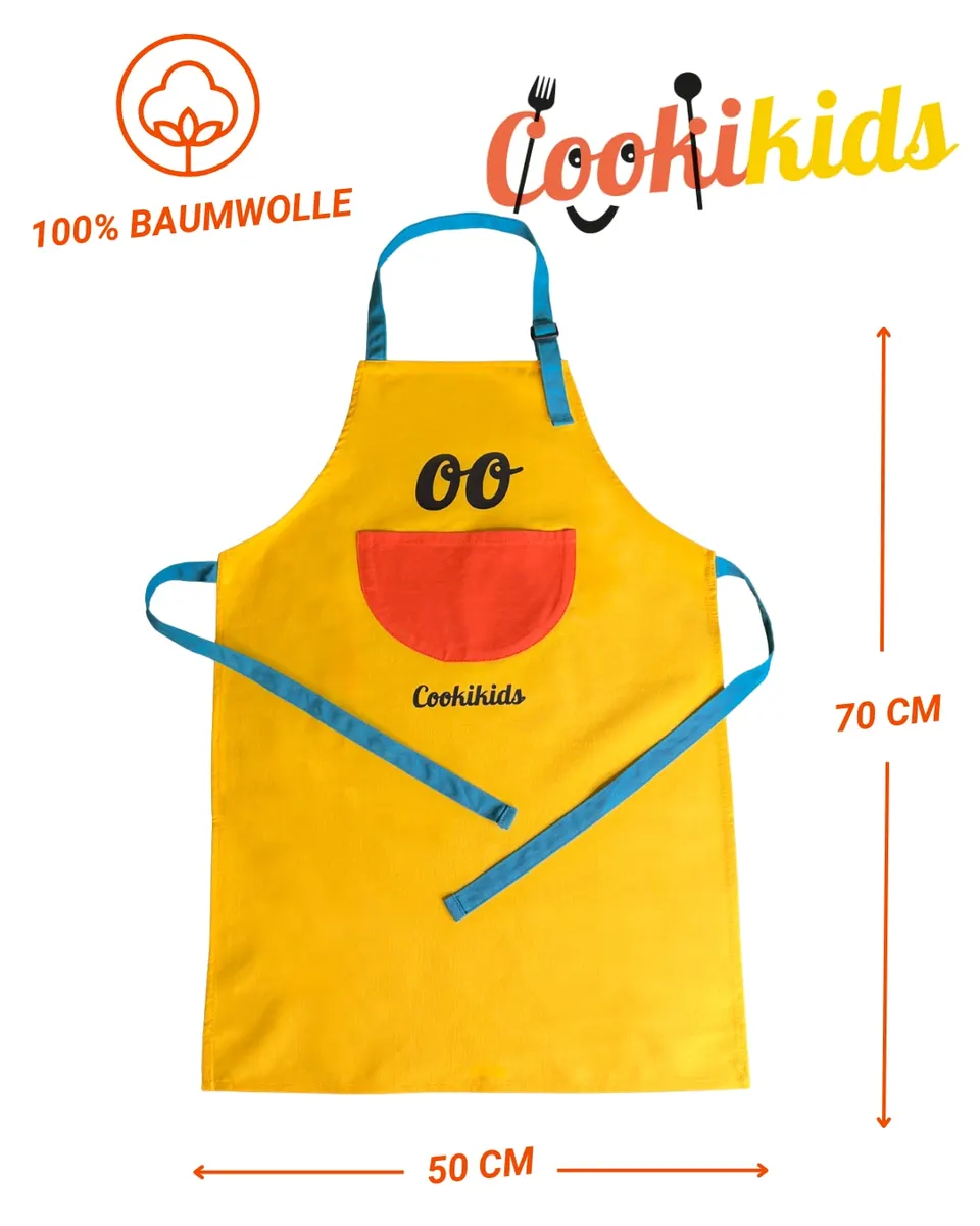Cookikids® Geschenkset Buch A5 + Kinderschürze – Produktbild 7