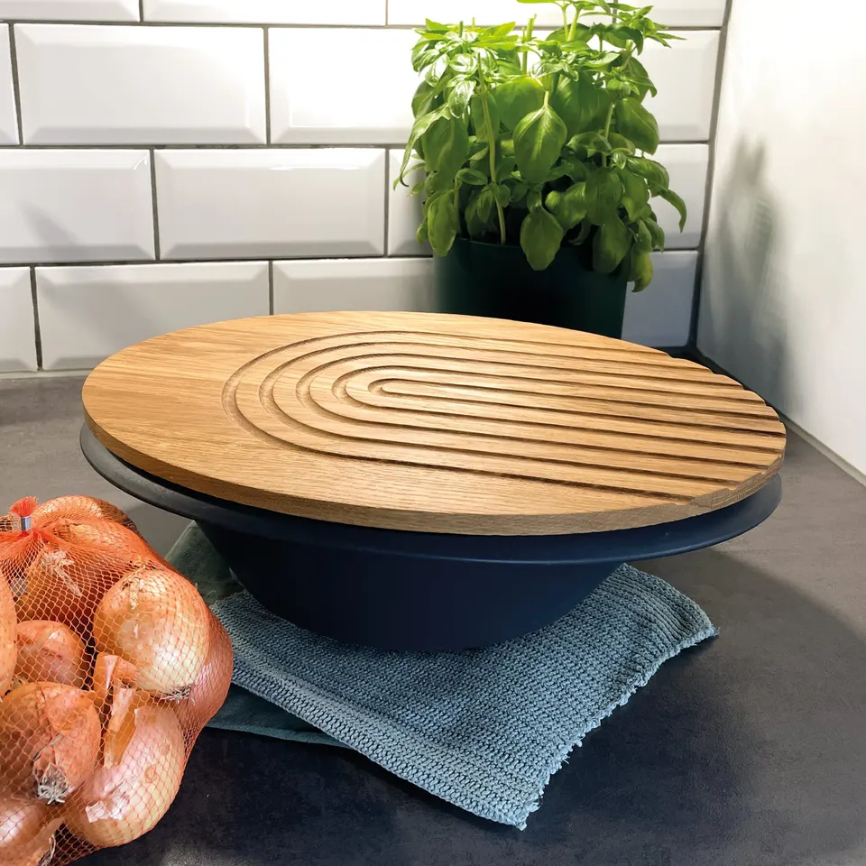 Calotti® Oak VALLY deska do krojenia z drewna dębowego w kuchni